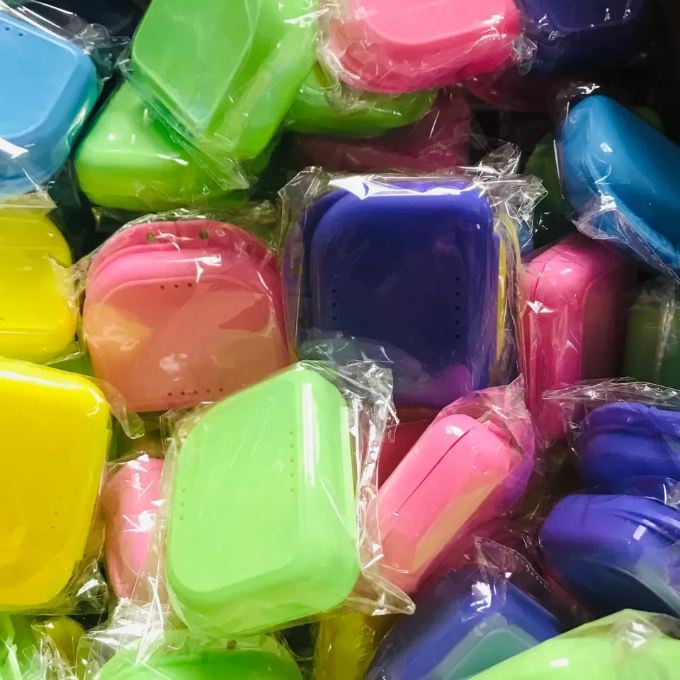 Box Per Retainers Porta Paradenti/Contenitore Per Apparecchio - Foto 5