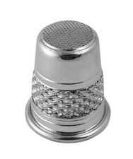 Mess Pattern Thimble Sterling Silver 925 Engl...