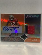 2004 Leaf Limited Phenoms #'d/25 Jersey Autograph - Michael Clayton