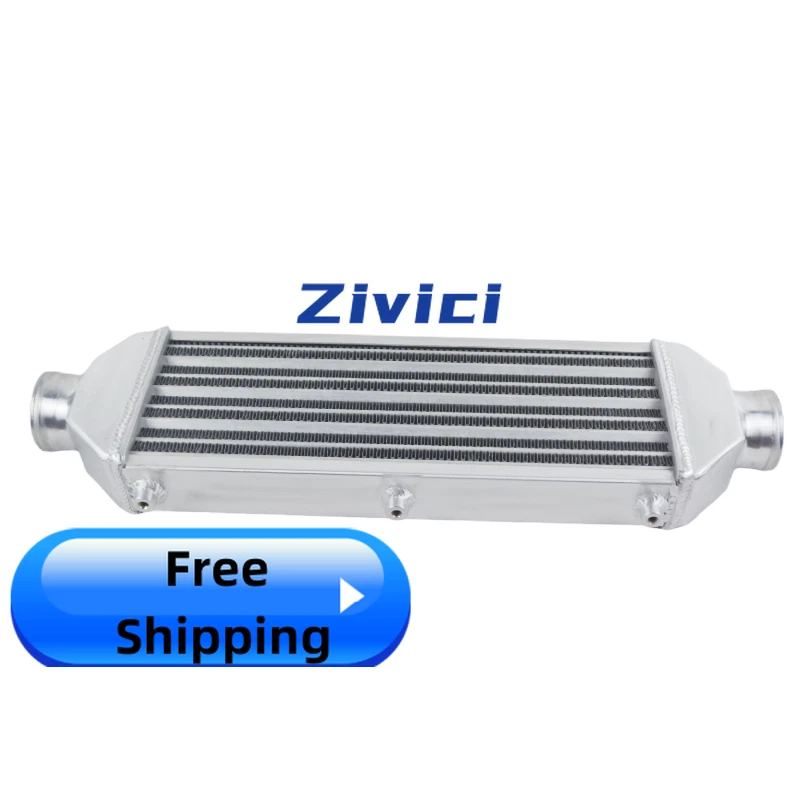 25"x7"x3" FMIC UNIVERSAL ALUMINIO TURBO INTERCOOLER 3" ENTRADA/SALIDA Foto 3 de 4