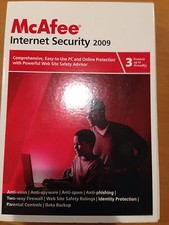 McAfee Internet Security 2009 Protects Up To 3 PCs new