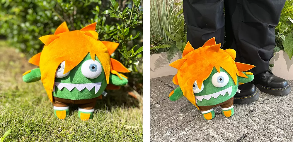 Street Fighter 6 BLANKA Blanka-chan Plush Doll Capcom Lomited