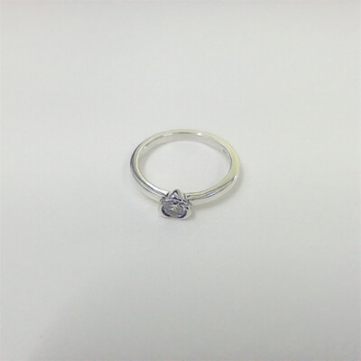 Silber Herz Ring mit Etui Pandora Talisman Lab-grown Diamant Sterling