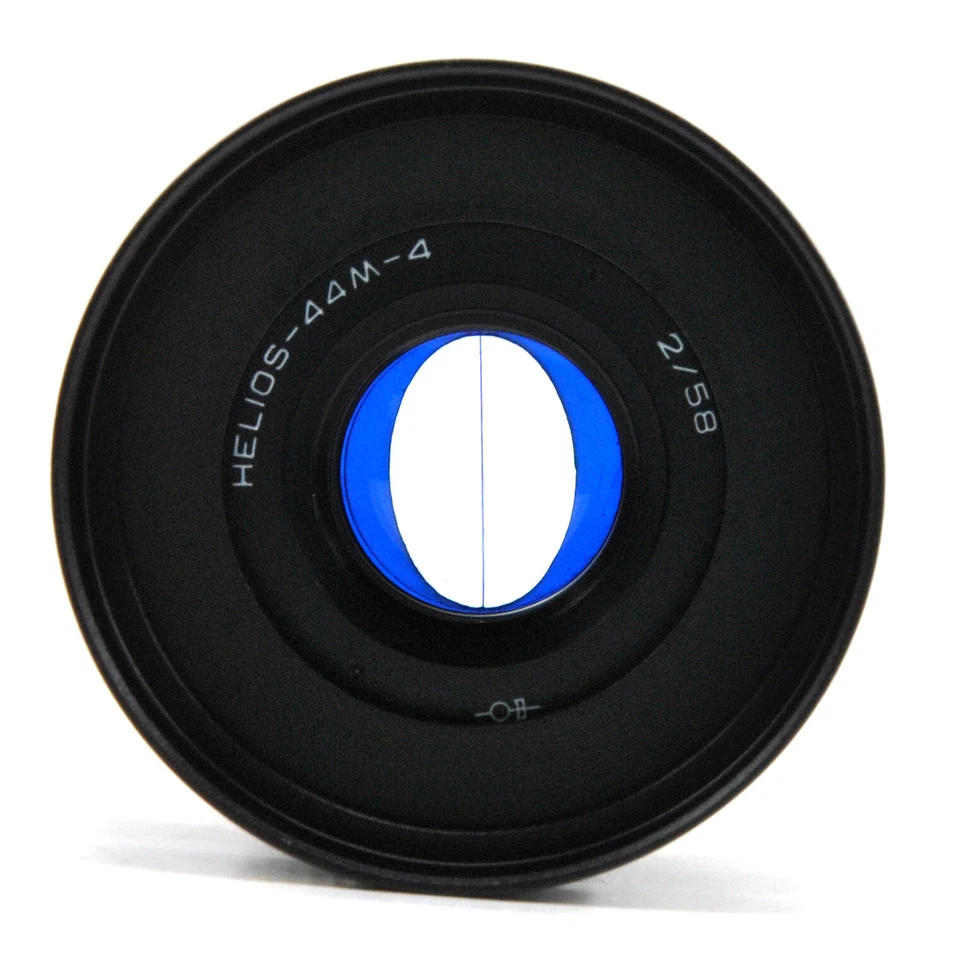 Helios-44M-4 58mm F2 Cine Mod Lens w/ Blue Anamorphic Bokeh & Blue Flares! - Image 3 of 4