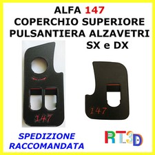 Pulsantiera Alfa Romeo 147 Coperchio SXDX alzavetri alzacristalli pulsanti cover