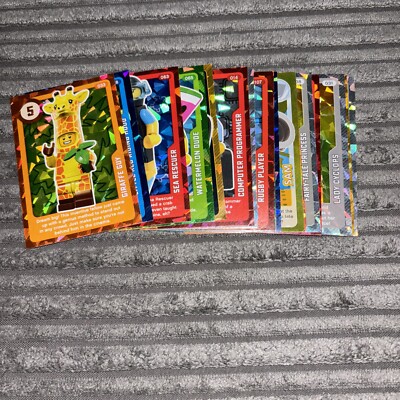 Lego Sainsbury's Shiny Living Amazingly Incredible Inventions Cards x18 Rare  | eBay UK