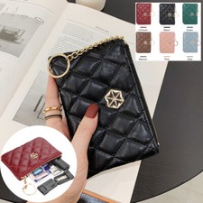 Womens Cute Wallet Short Small Coin Purse Lady Zipper Card Holder Keyring Design