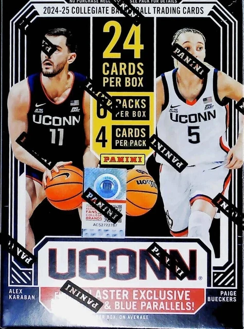 2024-25 Panini UCONN Collegiate Basketball Blaster Box