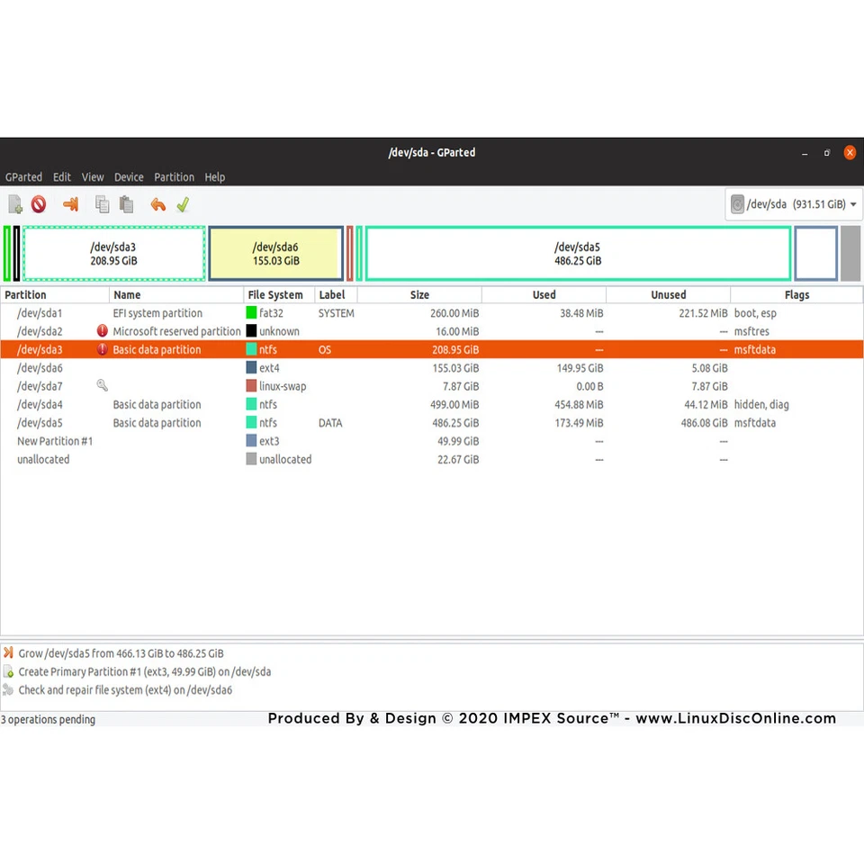 GParted Partition Master Manager NEWEST 2023 Edition - Windows Mac Linux Live CD - Image 4 of 4