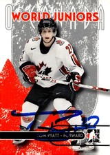 Tom Pyatt - Signed 2007-08 In The Game O Canada Card #60