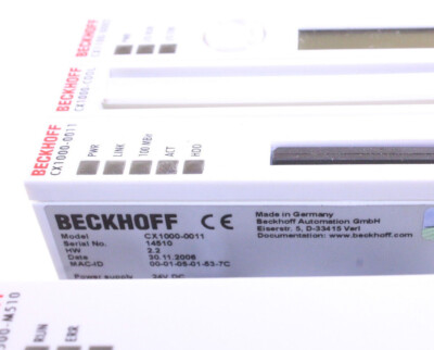 BECKHOFF CX1000-0011 | Available in Stock in ICDC BECKHOFF CX1000-0011 | Available in Stock in ICDC
