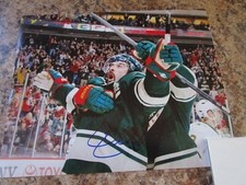 CAL CLUTTERBUCK SIGNED 8x10 MATTE PHOTO MINNESOTA WILD (B)