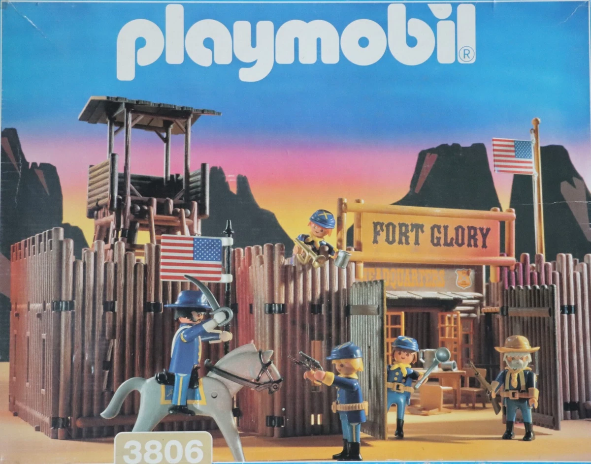 PLAYMOBIL WESTERN FORT BRAVE 5245 incomplet EUR 136,35 - FR