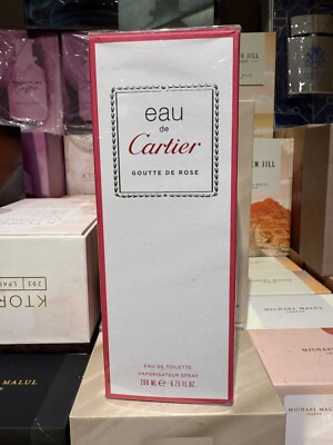 Eau de Cartier Goutte de Rose for women 6.75 FL OZ EDT