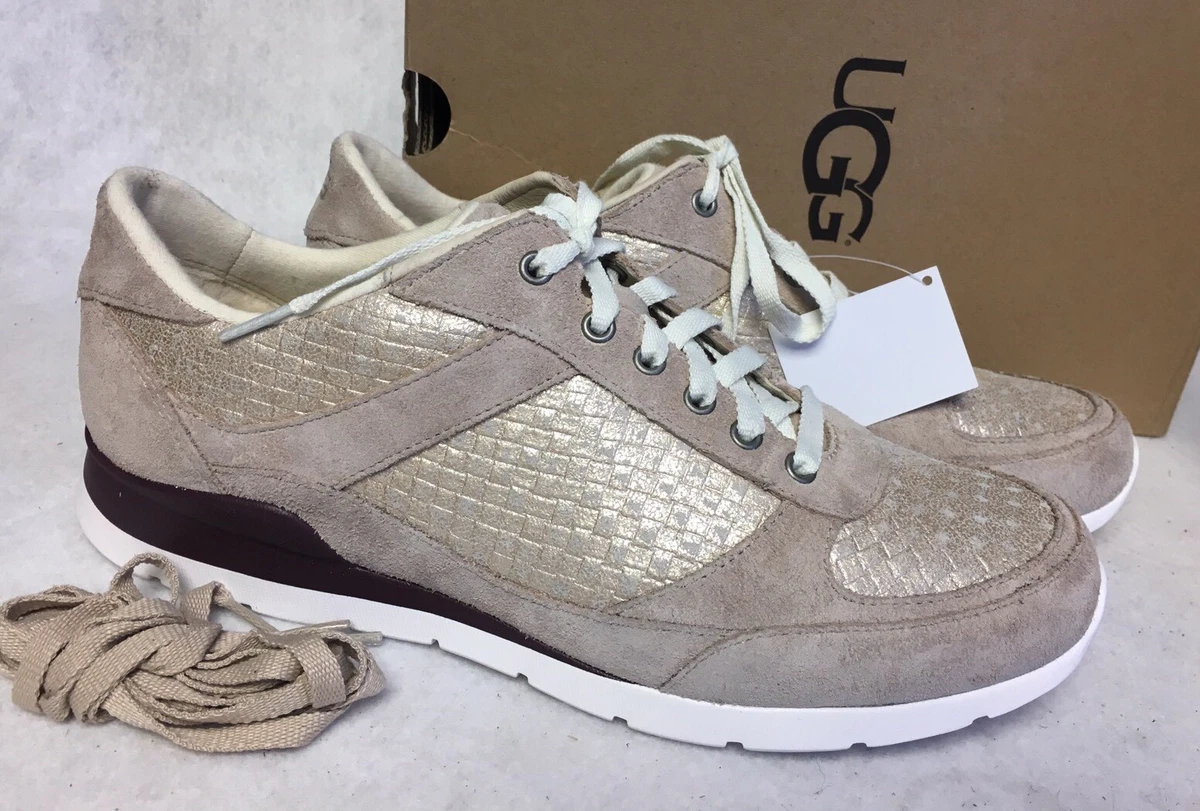 Ugg store metallic sneakers
