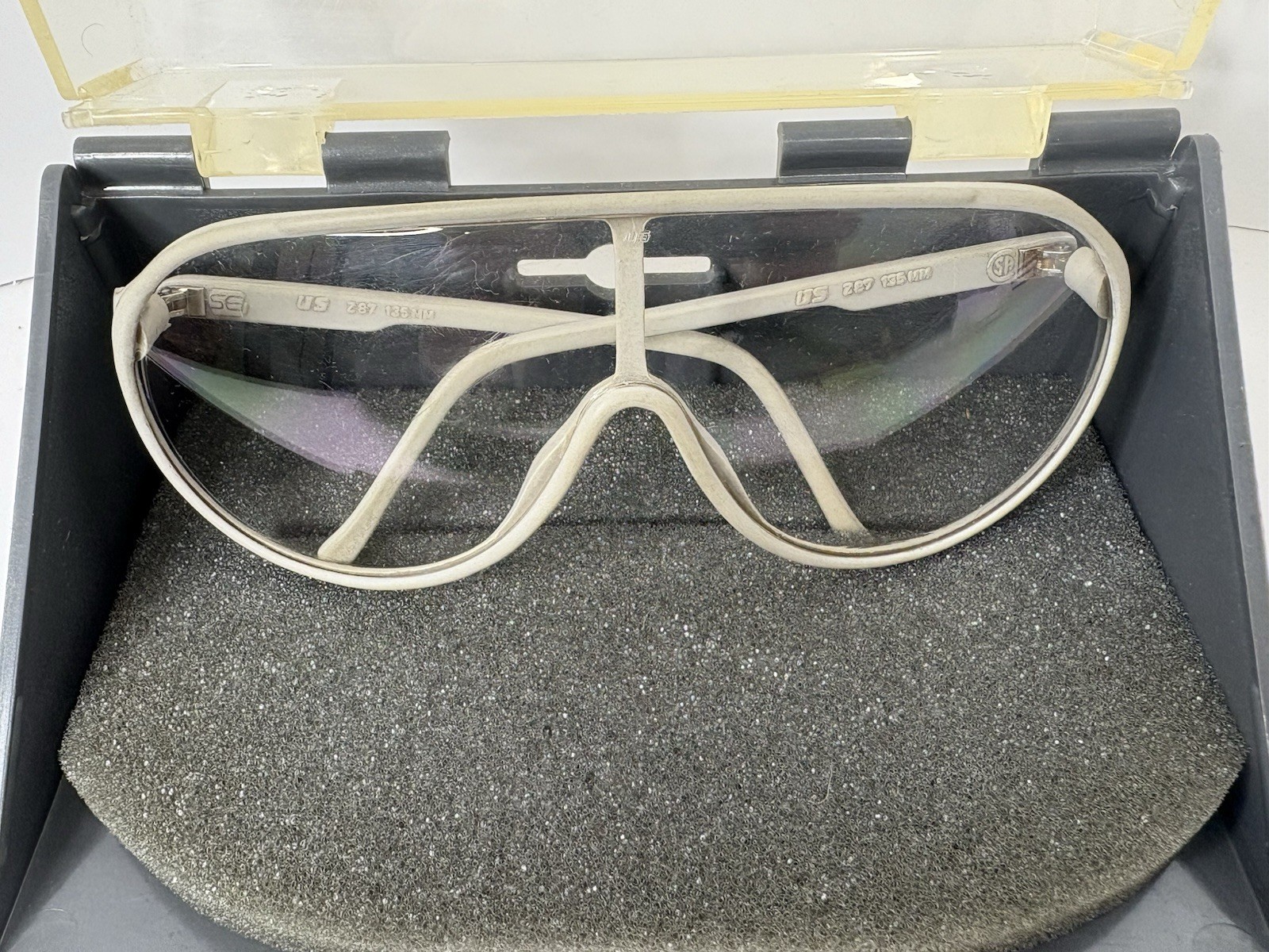 1992 Ektelon Neo tech Racquetball Glasses Safety Eyewear Stylish W/Case