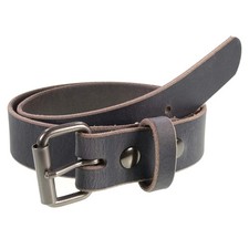 Men's Genuine Buffalo Leather Belt, 1 1/2" width, Handmade in the USA, By Ami...