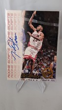 Press Pass 1998 Double Threat Rookie Scripts Michael Dickerson Auto Card #RT13. rookie card picture