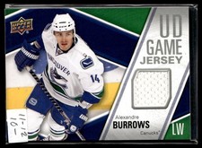 2011-12 Upper Deck Game Jerseys Alexandre Burrows Vancouver Canucks #GJ-AB