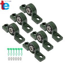 6pcs UCP202-10 Pillow Block Bearing Self-Aligning 5/8" Bore Solid Base 2-Bolt