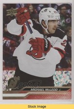 2023-24 Upper Deck Series 1 Speckled Foil Michael McLeod #111 READ 19le