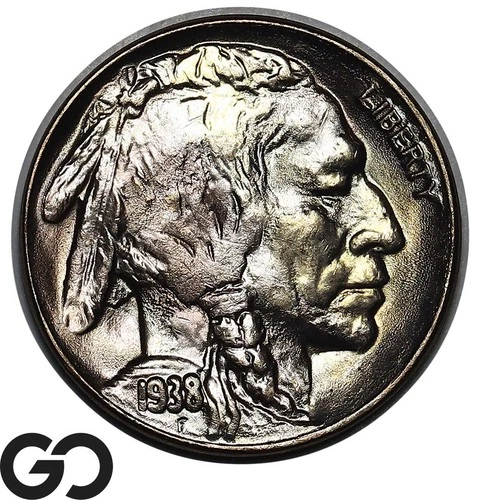 1938-D Buffalo Nickel, Premium Quality Superb Gem BU++