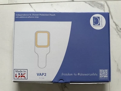 INDIPENDENCE PRODUCTS LTD Independence VAP2 XL Shower Protection Pouch with additional adhesive strips