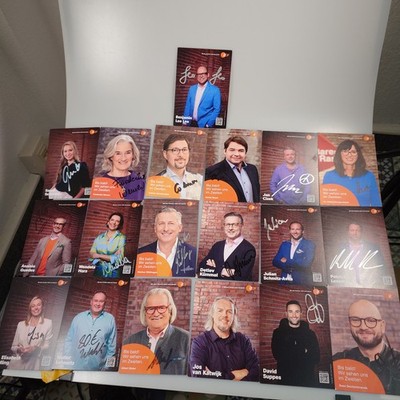 Bares für Rares Autogrammkarten Set 19x original signiert Waldi Albert Maier ZDF