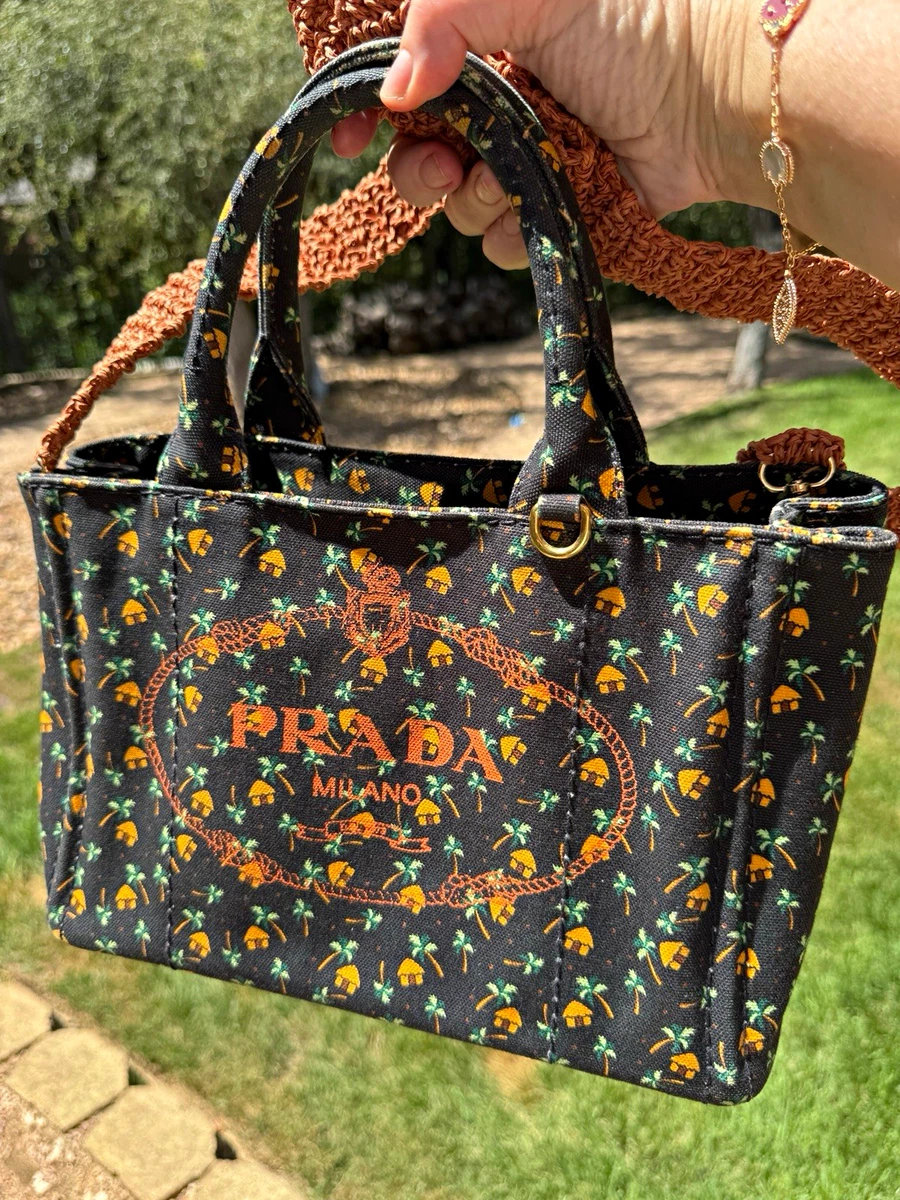 PRADA Totes Floral Bags & Handbags for Women for sale | eBay