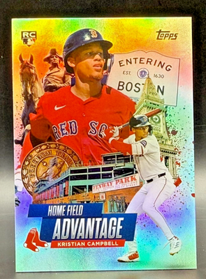 新品未開封 廃盤 HYBRID SACD CAPTAIN FANTASTIC 2025 Topps Update | KRISTIAN CAMPBELL | Home Field Advantage RC