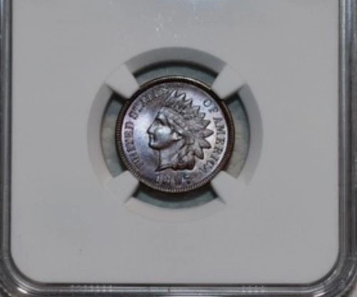 Striking Tone Razor Sharp NGC MS65 BN 1897 INDIAN HEAD CENT