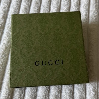 Gucci Womens Black Dress Belt Gold GG Logo Buckle Adjustable Size 34