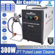 Portable JPT Pulsed Laser Cleaning Machine Stone Metal Wood Rust Paint Removal