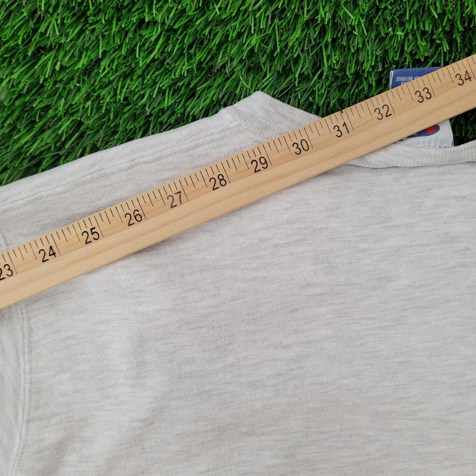 Vintage 90s Champion Sweatshirt Womens XL 24x24 Boxy Gray - Image 4 of 4