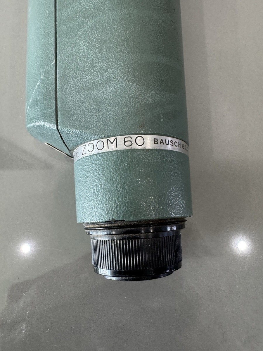 Bausch & Lomb Balscope Zoom 60mm Spotting Scope 15x-60x for sale