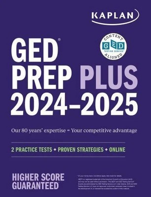 GED Test Prep Plus 2024-2025: Includes a Diagnostic Pretest, 2 Full Length P...