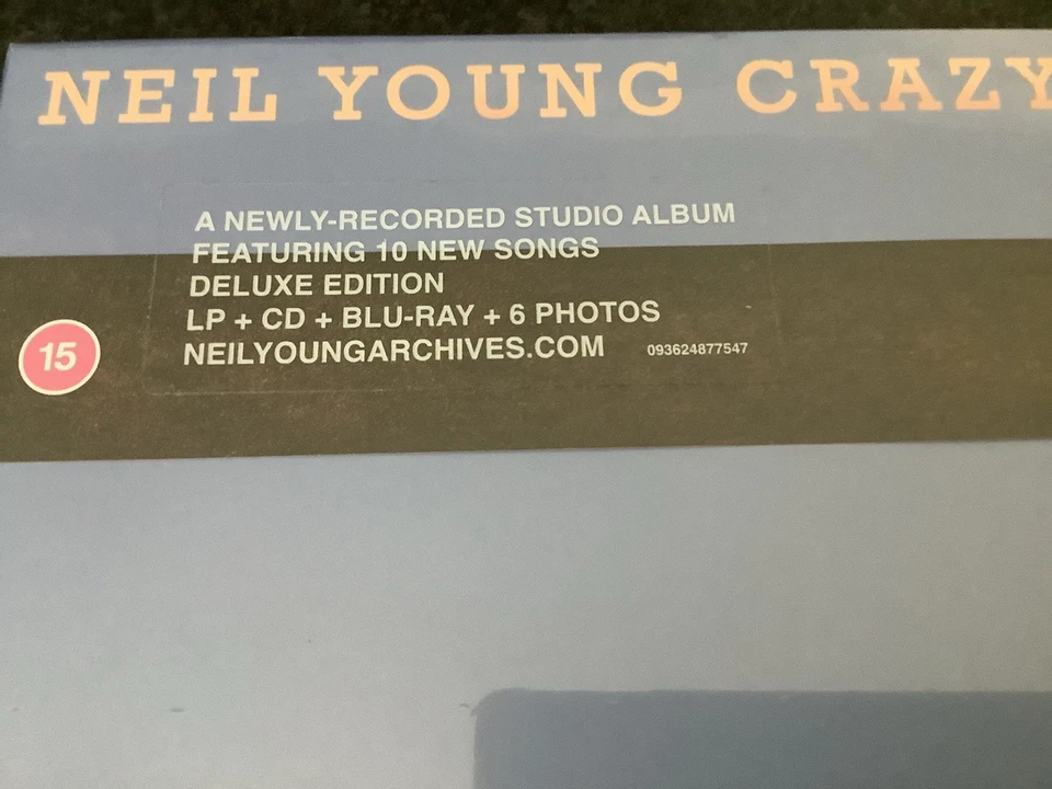 Neil Young Crazy Horse Barn Box Set Vinyl LP, CD, Blu-ray with 6 Photo Cards New - Image 2 of 3