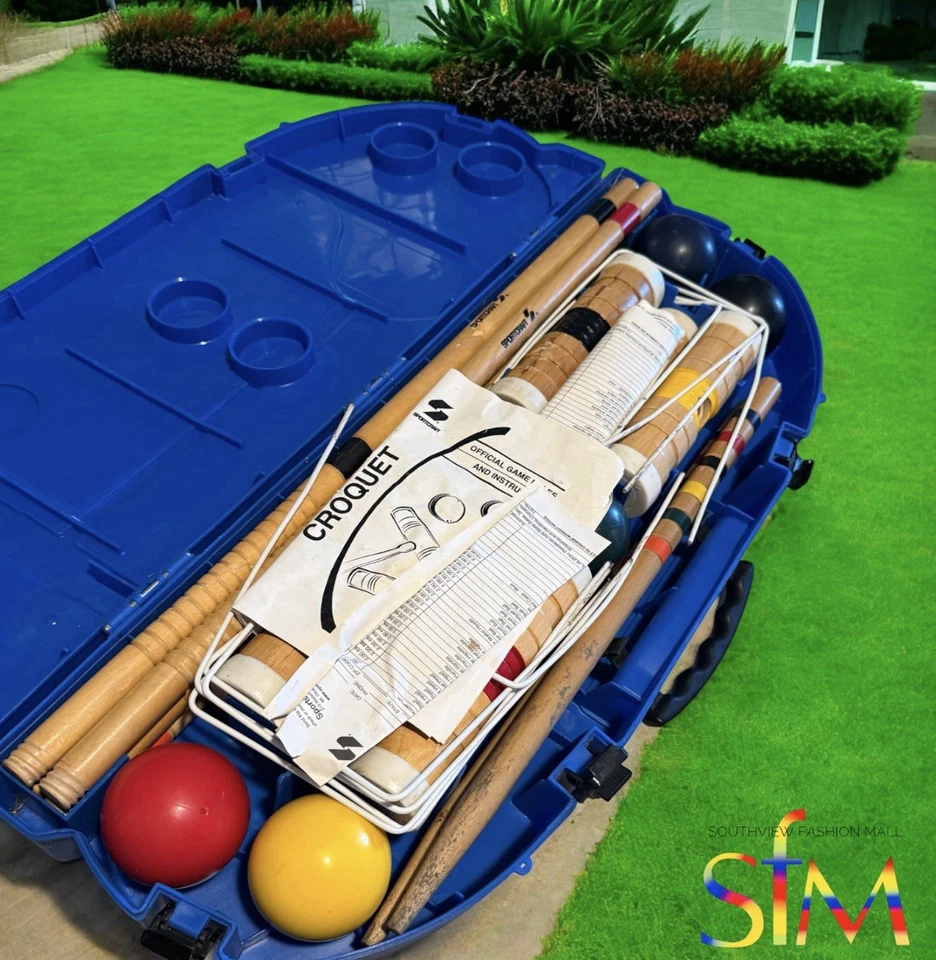 Gamelife by Sportcraft Vintage Croquet Set - Image 3 of 4