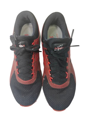 Size 9 - Nike Air Max Zero Essential Black Bright Crimson Tennis