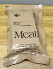 Military MRE Menu No. 21 CHICKEN TETRAZZINI Sealed 4222 SOPAKCO