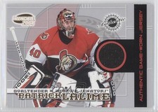 2003 Pacific Invincible Authentic Game-Worn Jerseys /700 Patrick Lalime #21 0v1