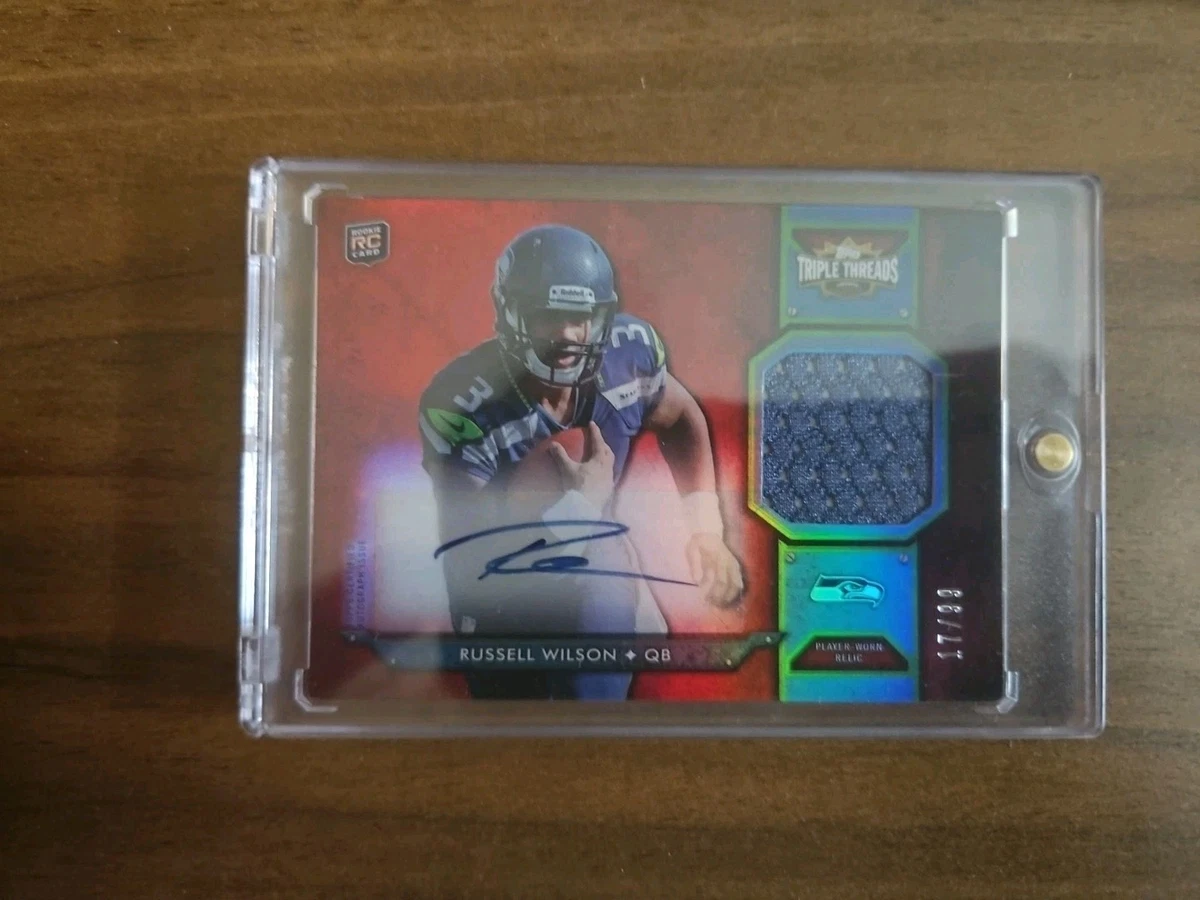 その他 Russell Willson rc auto Russell Wilson Autograph Football Trading Cards for sale | eBay