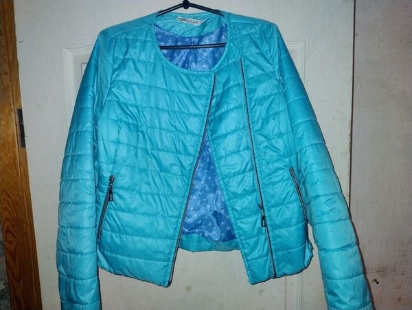 Women Jacket Turquoise 38