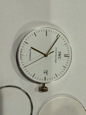 iwc portofino automatic mechanism and dial new complet set 32mm for model IW9251