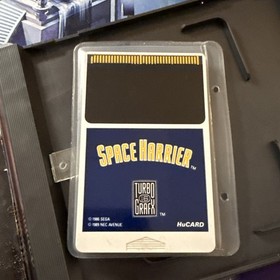 Space Harrier (TurboGrafx 16 Turbo Grafx) CIB Complet with Case