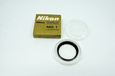 Vintage Nikon F Close-up Attachment No. 1 1.5Diopter Lens in Box