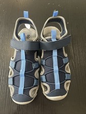 New Sonoma Outdoor Sandals Boy s Taupe blue SZ Boys 6