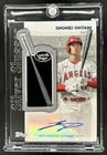 2022 Topps Shohei Ohtani Silver Slugger Award Patches Auto Autograph #/10 Angels