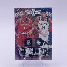 2019/20 Panini Illusions Career Lineage Giannis Antetokounmpo /199 Bucks