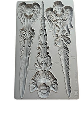Iron Orchid Designs IOD 2023 Angel Tapers Mould Mold NEW Discontinued